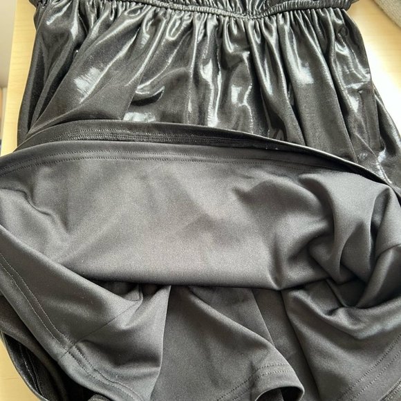 NWT BB Dakota wet look sleeveless dress - Picture 6 of 9